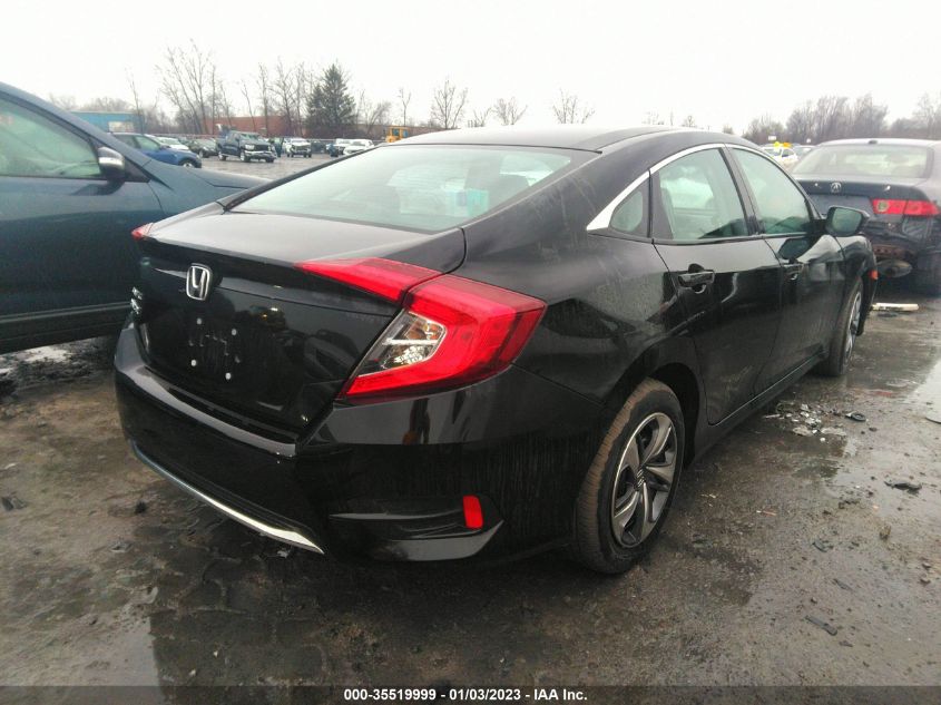 2021 HONDA CIVIC SEDAN LX VIN: 2HGFC2F61MH553638