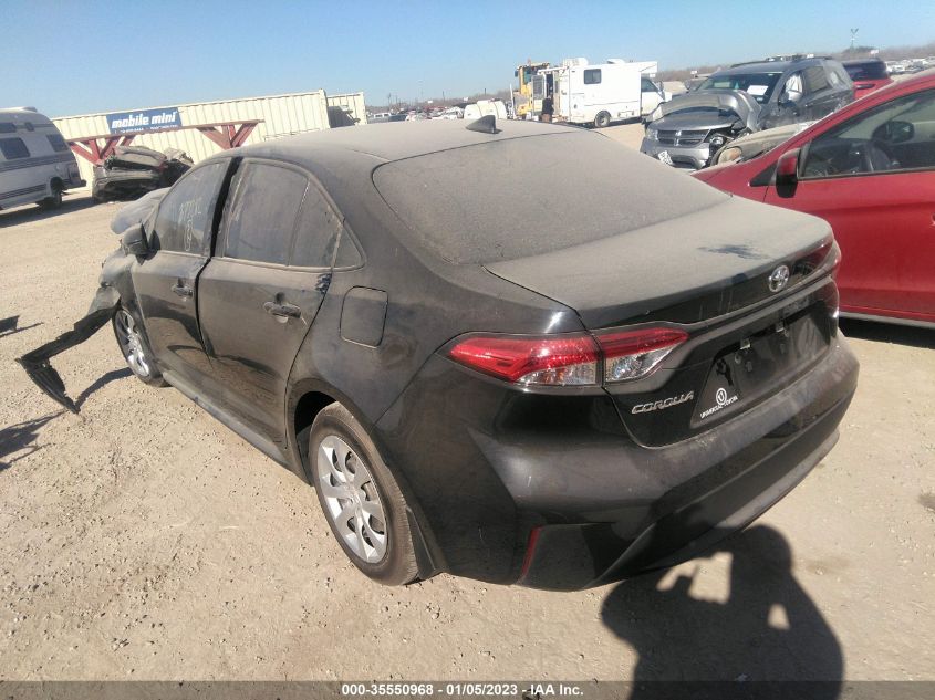2022 TOYOTA COROLLA LE VIN: 5YFEPMAE0NP377282