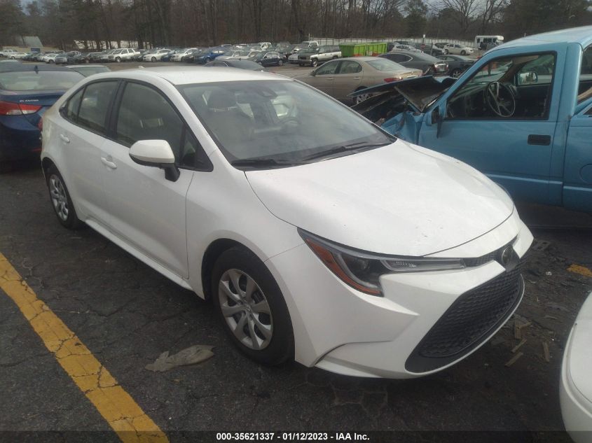 2022 TOYOTA COROLLA LE VIN: JTDEPMAE9N3015136