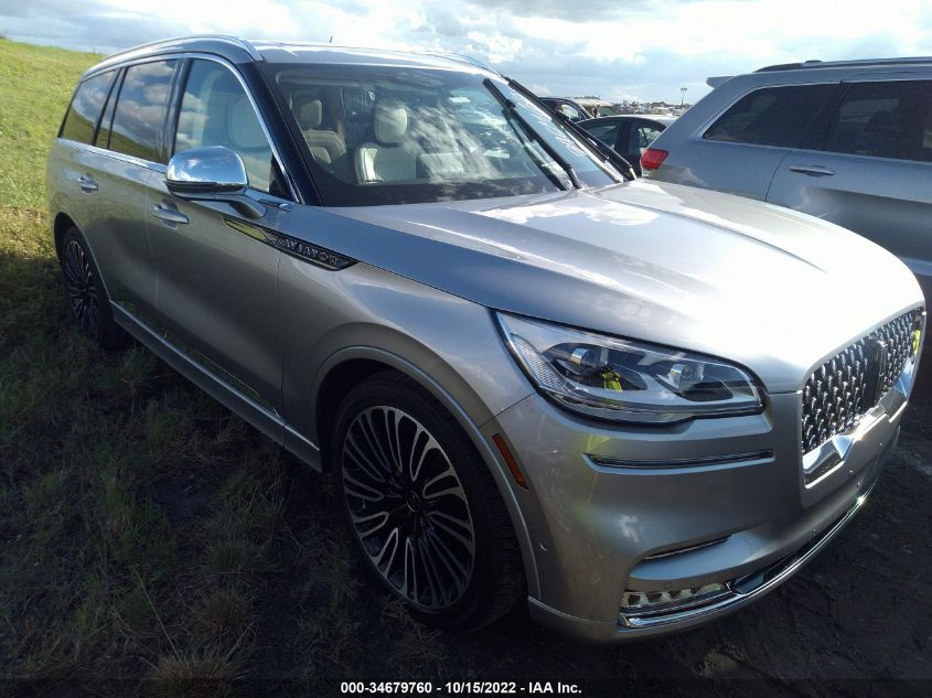 2021 LINCOLN AVIATOR BLACK LABEL VIN: 5LM5J9XC8MGL18543