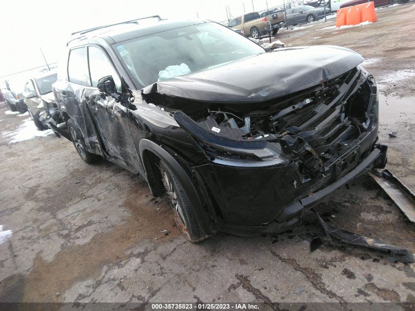 2022 NISSAN PATHFINDER SL VIN: 5N1DR3CAXNC273672