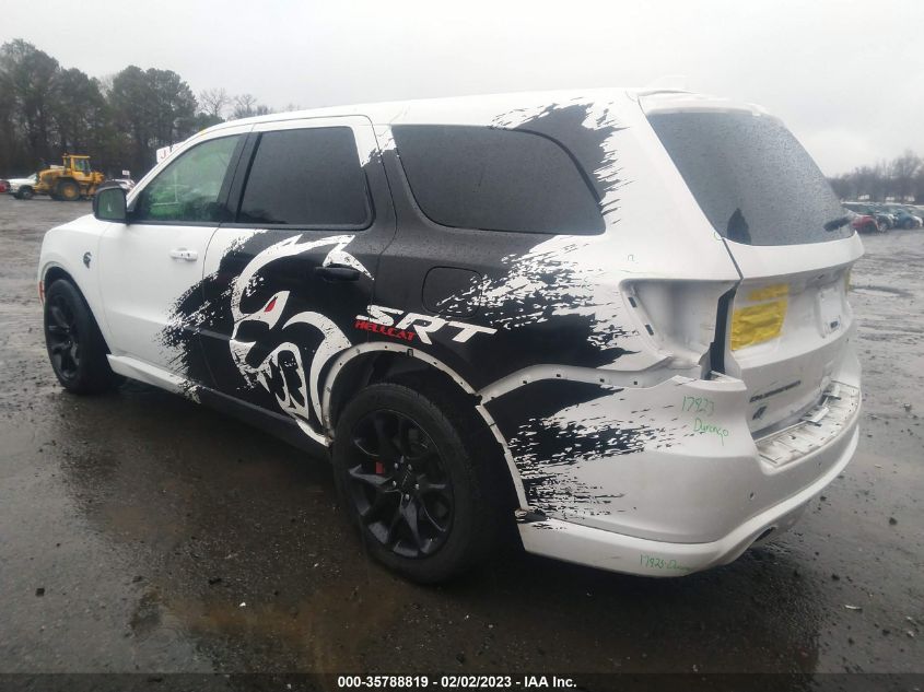 2021 DODGE DURANGO SRT HELLCAT VIN: 1C4SDJH91MC747178
