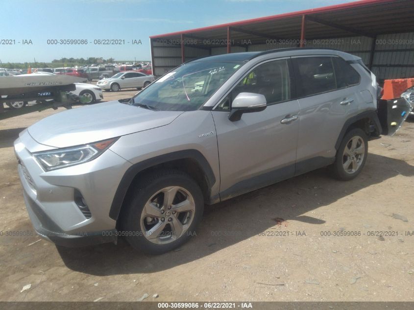 2020 TOYOTA RAV4 HYBRID LIMITED VIN: JTMD6RFV3LD501694