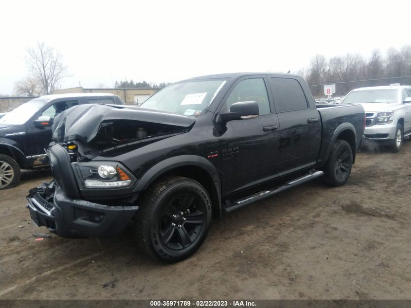 2022 RAM 1500 CLASSIC WARLOCK VIN: 1C6RR7LT4NS159313