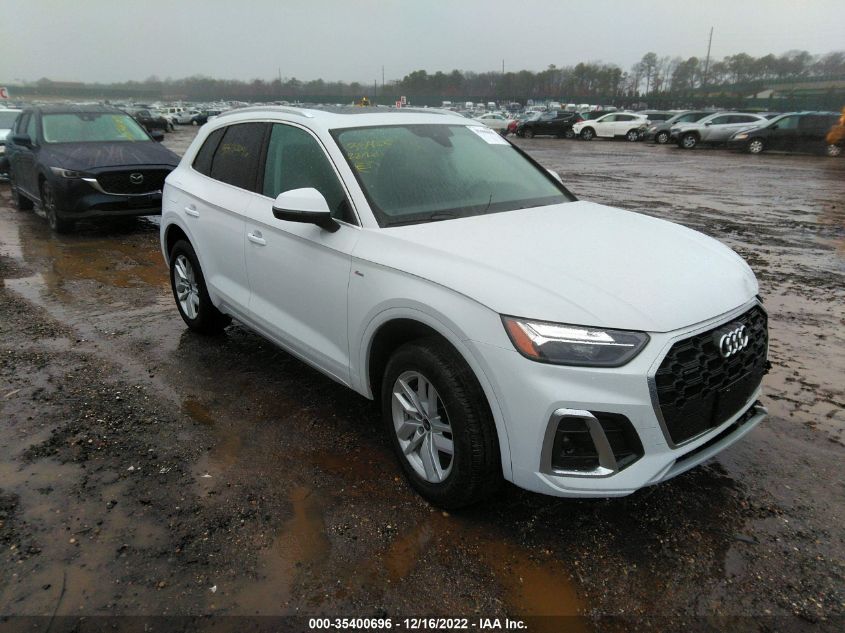 2022 AUDI Q5 S LINE PREMIUM VIN: WA1GAAFY1N2098752