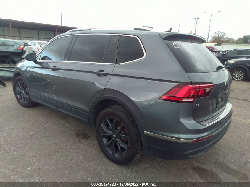 2022 VOLKSWAGEN TIGUAN SE VIN: 3VV3B7AX1NM046342