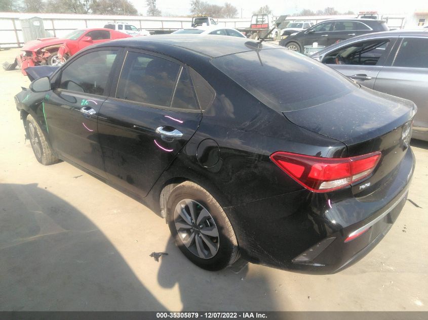 2022 KIA RIO S VIN: 3KPA24AD7NE493892