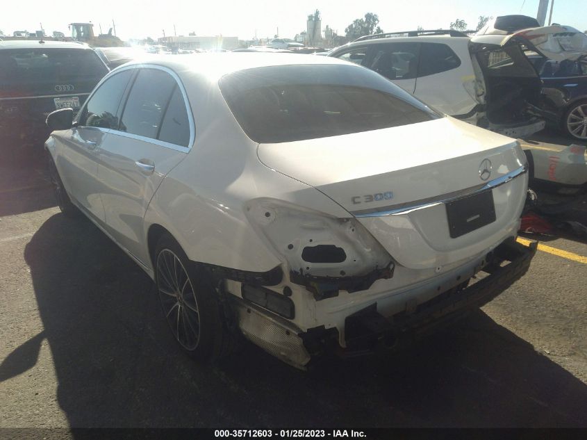 2021 MERCEDES-BENZ C-CLASS C 300 VIN: W1KWF8DB1MR615263