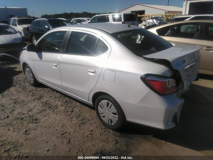 2021 MITSUBISHI MIRAGE G4 ES/LE/CARBONITE EDITION VIN: ML32FUFJ5MHF01820