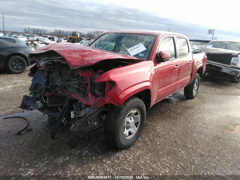 2020 TOYOTA TACOMA 2WD SR/SR5 VIN: 5TFAX5GN5LX180893