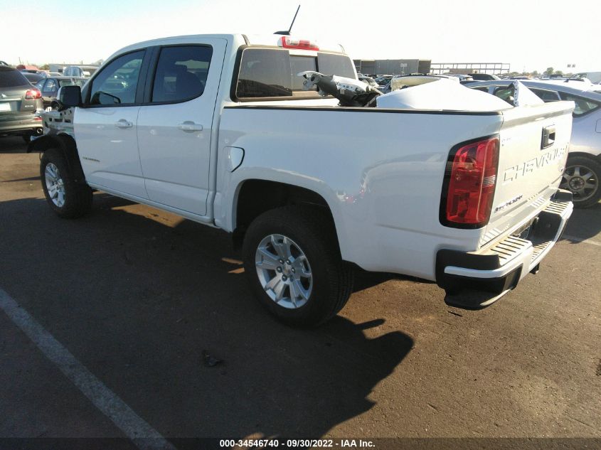 2022 CHEVROLET COLORADO 2WD LT VIN: 1GCGSCEN6N1194520