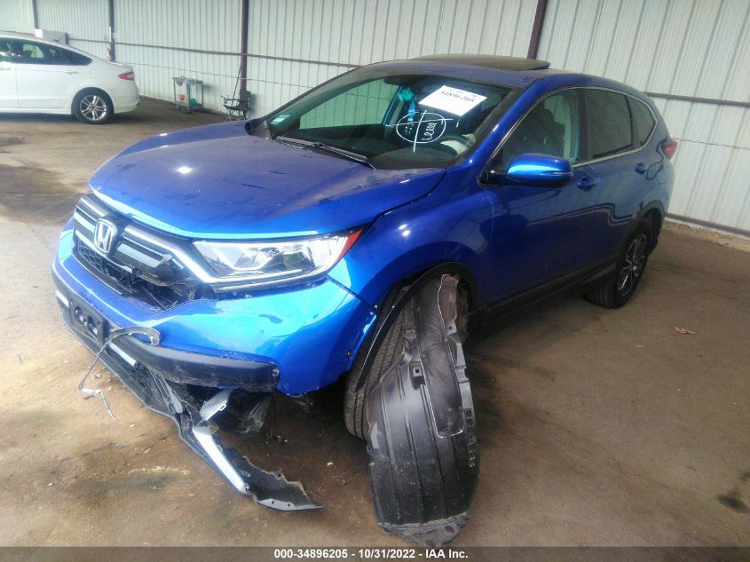 2022 HONDA CR-V EX VIN: 7FARW2H59NE021489