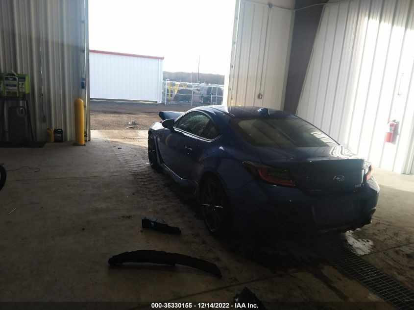 2022 SUBARU BRZ LIMITED VIN: JF1ZDBE17N9702897