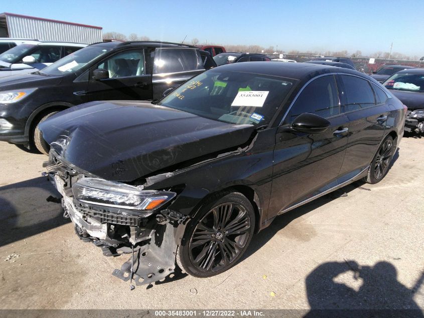 2020 HONDA ACCORD SEDAN TOURING VIN: 1HGCV2F93LA019402