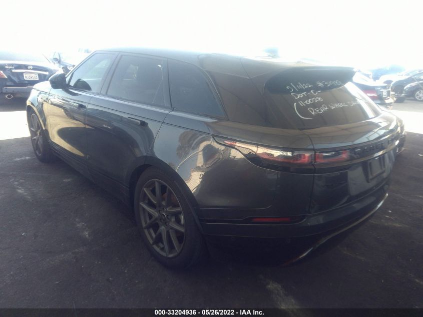 2021 LAND ROVER RANGE ROVER VELAR R-DYNAMIC S VIN: SALYT2EX0MA315434