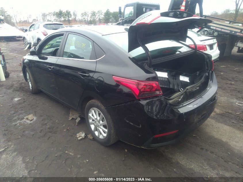 2022 HYUNDAI ACCENT SEL VIN: 3KPC24A65NE153764