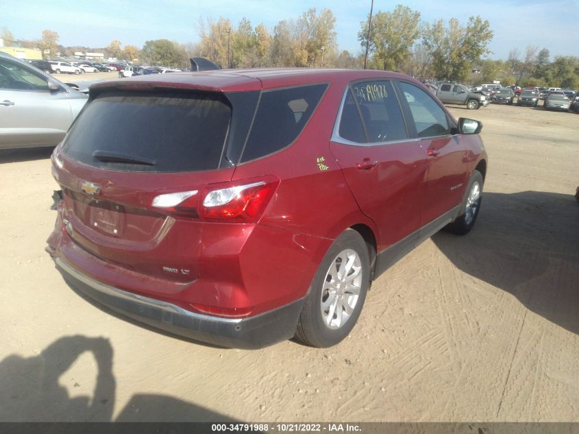 2021 CHEVROLET EQUINOX LT VIN: 2GNAXUEV5M6155515