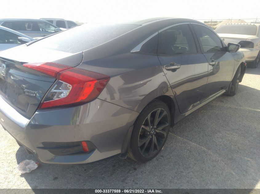 2021 HONDA CIVIC SEDAN SPORT VIN: 2HGFC2F83MH503549