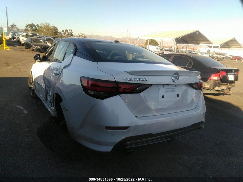 2021 NISSAN SENTRA SR VIN: 3N1AB8DV6MY218915