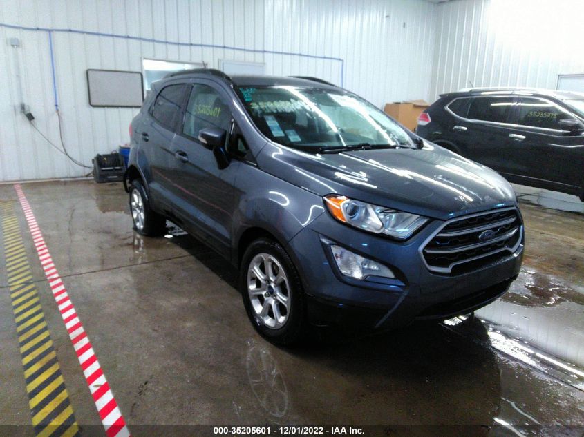 2020 FORD ECOSPORT SE VIN: MAJ6S3GL2LC326929