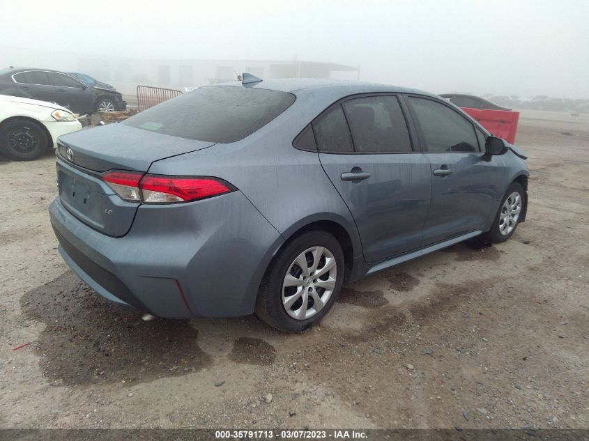 2022 TOYOTA COROLLA LE VIN: 5YFEPMAE8NP300417
