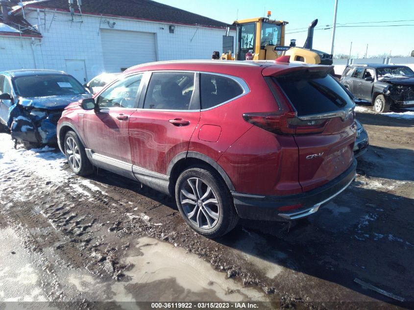 2022 HONDA CR-V HYBRID TOURING VIN: 5J6RT6H98NL012451