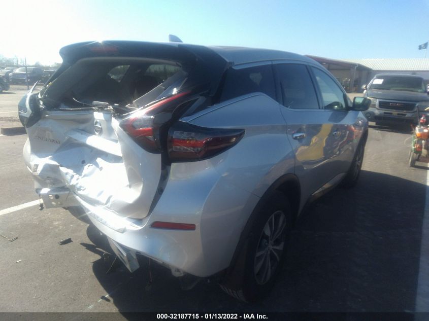 2021 NISSAN MURANO S VIN: 5N1AZ2AJ1MC113601