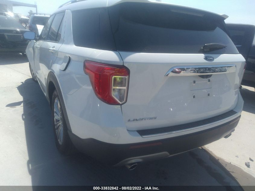 2021 FORD EXPLORER LIMITED VIN: 1FMSK7FH3MGA30000