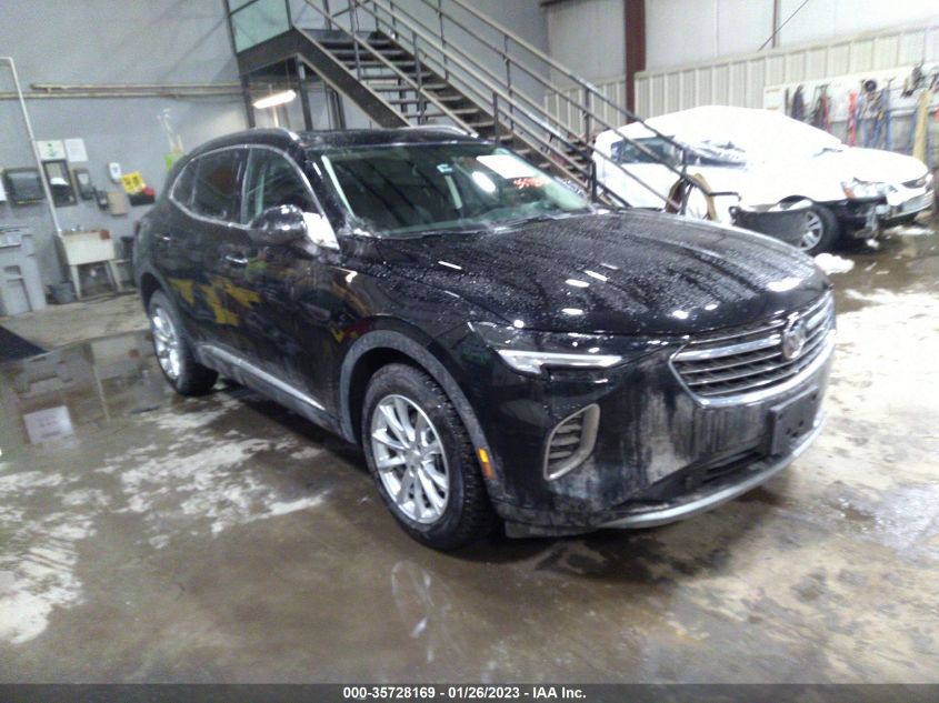 2021 BUICK ENVISION PREFERRED VIN: LRBFZMR40MD170885