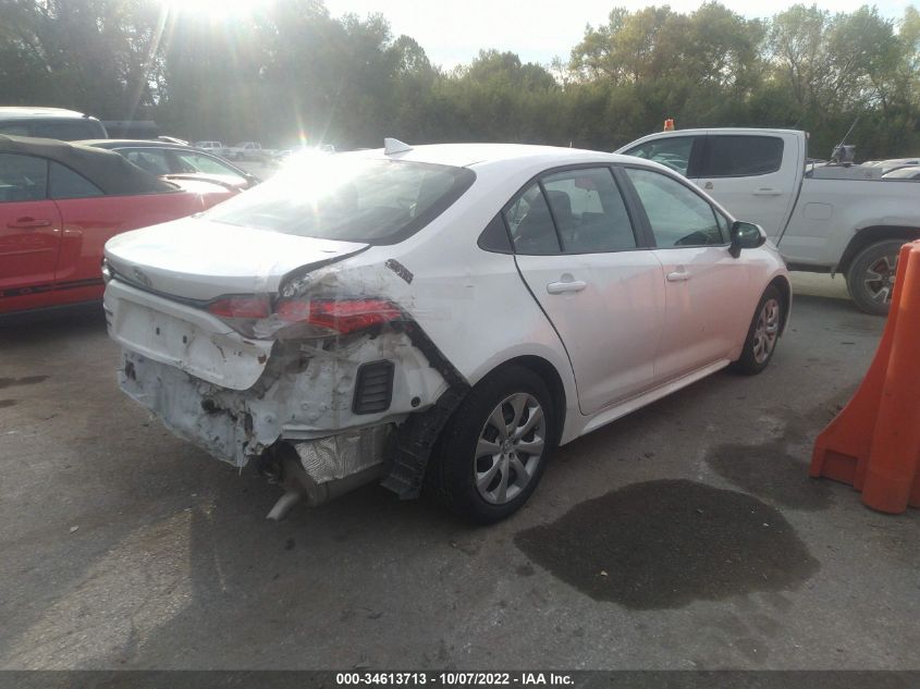 2021 TOYOTA COROLLA LE VIN: 5YFEPMAE0MP260817
