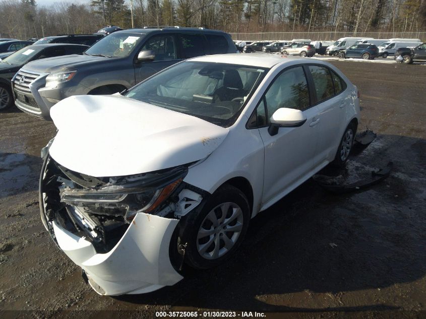 2022 TOYOTA COROLLA LE VIN: JTDEPMAE7N3008671