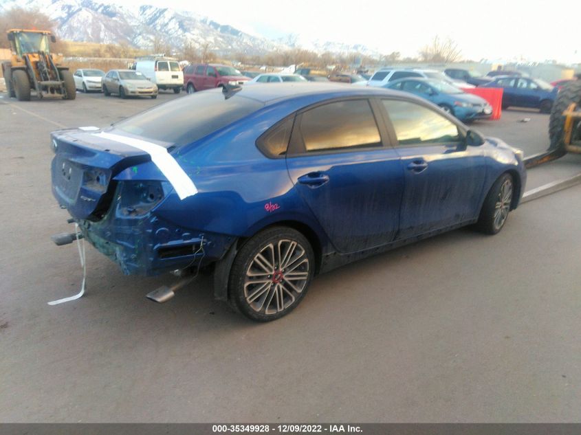 2021 KIA FORTE GT VIN: 3KPF44AC4ME329683