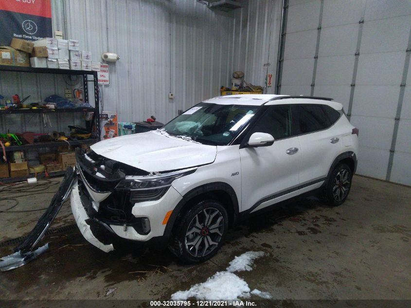 2022 KIA SELTOS SX VIN: KNDETCA26N7254163