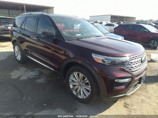 2022 FORD EXPLORER LIMITED VIN: 1FMSK7FH0NGB44330