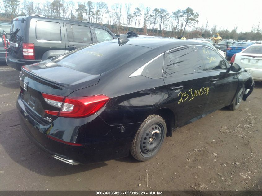 2022 HONDA ACCORD SEDAN SPORT VIN: 1HGCV2F30NA014690