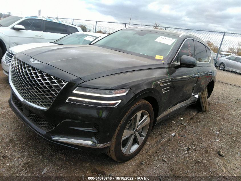 2021 GENESIS GV80 VIN: KMUHCESC8MU049103