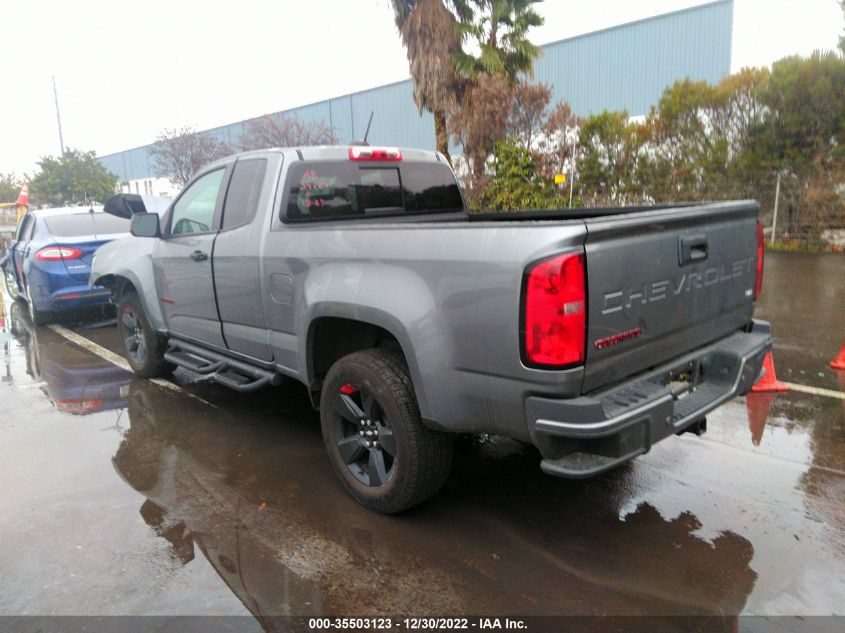 2021 CHEVROLET COLORADO 2WD LT VIN: 1GCHSCEN8M1291530