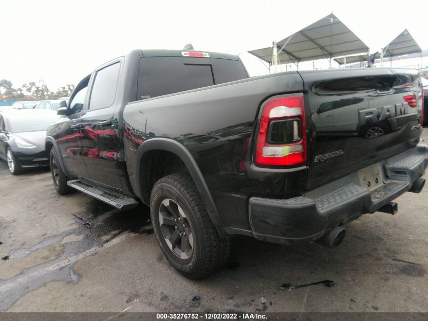2021 RAM 1500 REBEL VIN: 1C6SRFLT3MN547271