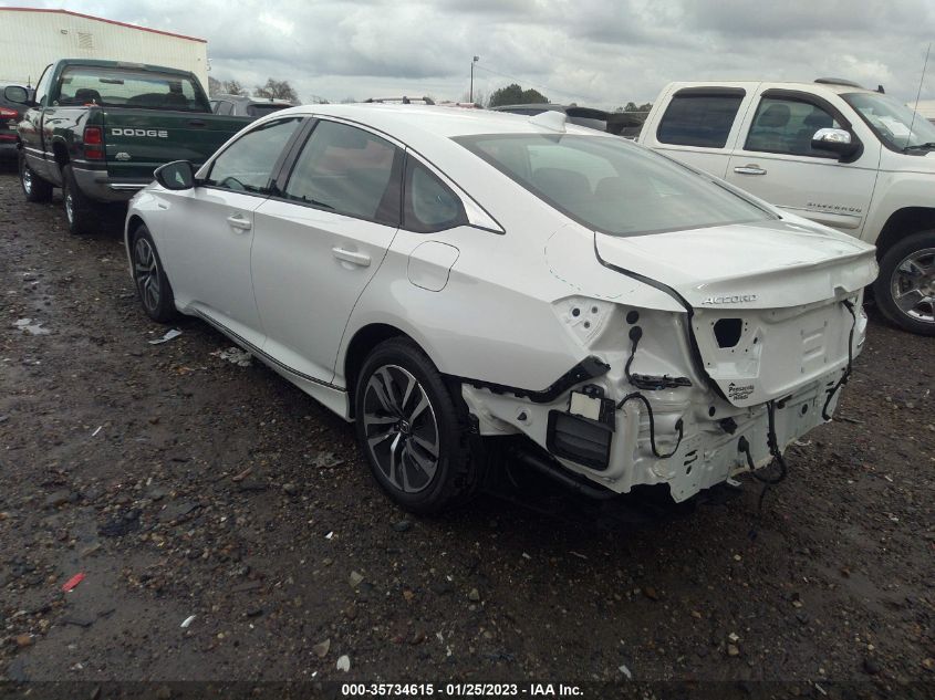 2022 HONDA ACCORD HYBRID EX-L VIN: 1HGCV3F53NA030812