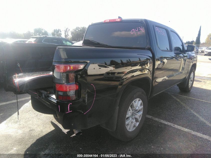 2022 NISSAN FRONTIER SV VIN: 1N6ED1EJ4NN671499
