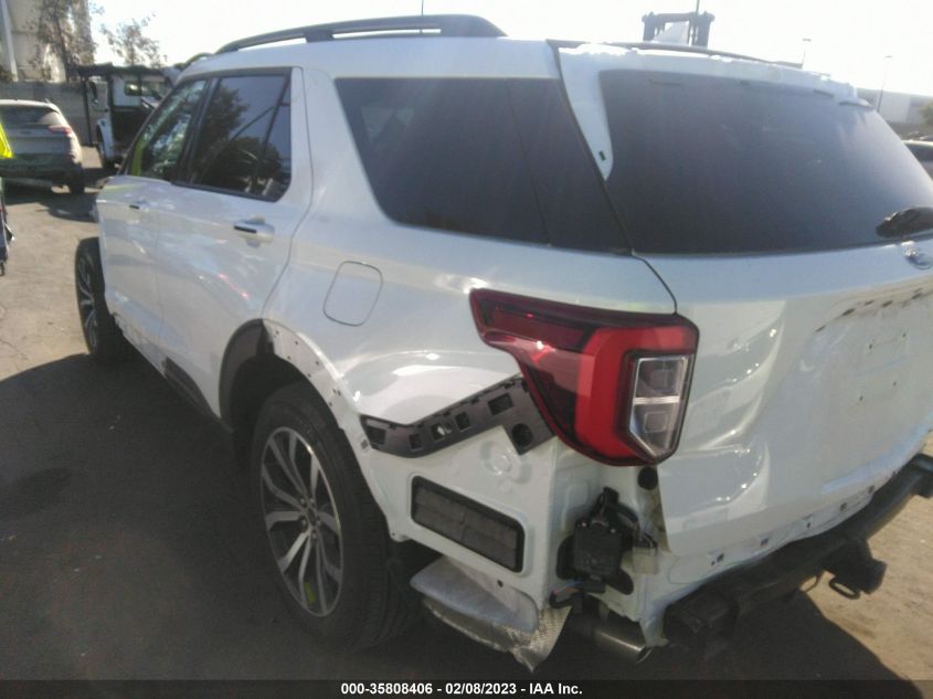 2021 FORD EXPLORER ST VIN: 1FM5K8GCXMGB17480