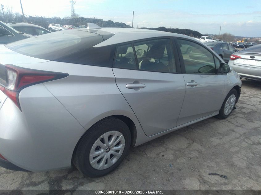 2022 TOYOTA PRIUS L VIN: JTDKAMFU1N3175628