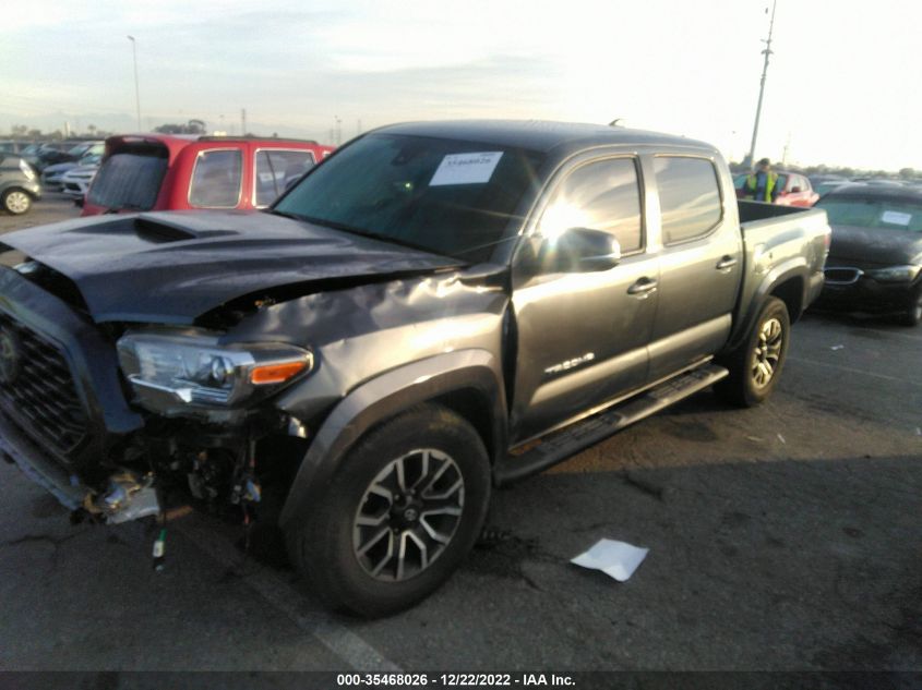 2021 TOYOTA TACOMA 2WD SR5/TRD SPORT VIN: 3TMAZ5CN1MM154170
