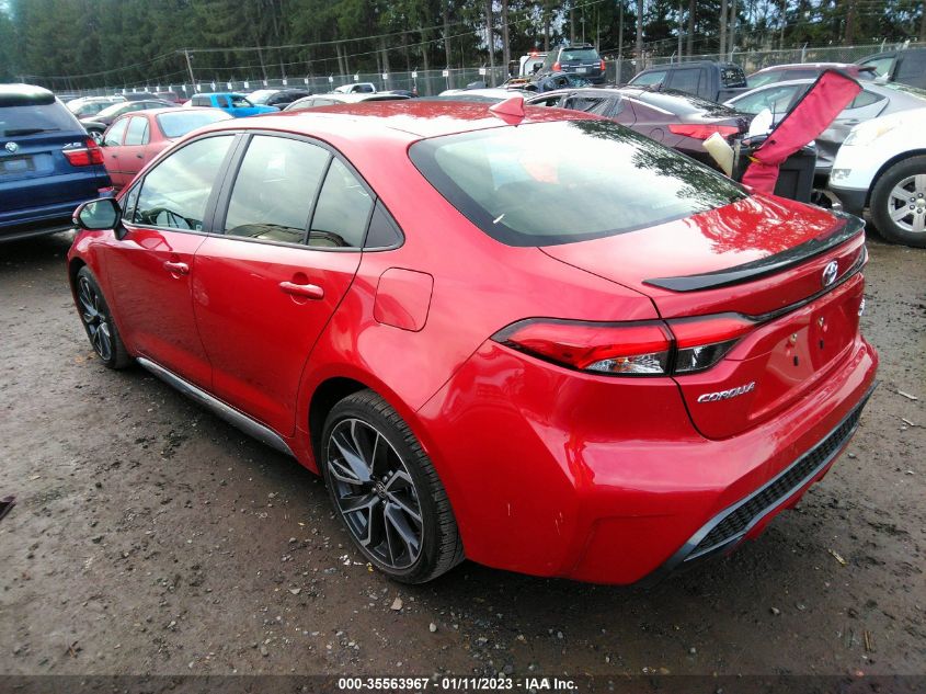 2021 TOYOTA COROLLA XSE VIN: JTDT4MCE7MJ054685