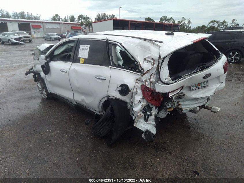 2020 KIA SORENTO LX VIN: 5XYPG4A36LG627889