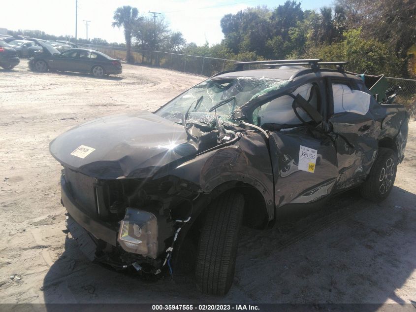 2022 HYUNDAI SANTA CRUZ SEL VIN: 5NTJCDAE2NH032229