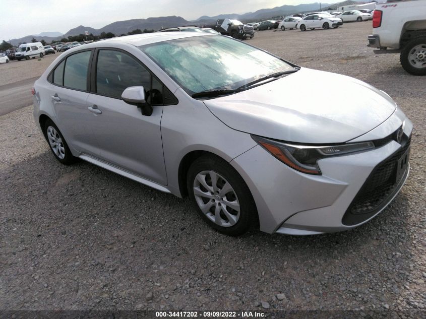 2021 TOYOTA COROLLA LE VIN: 5YFEPMAE0MP242706
