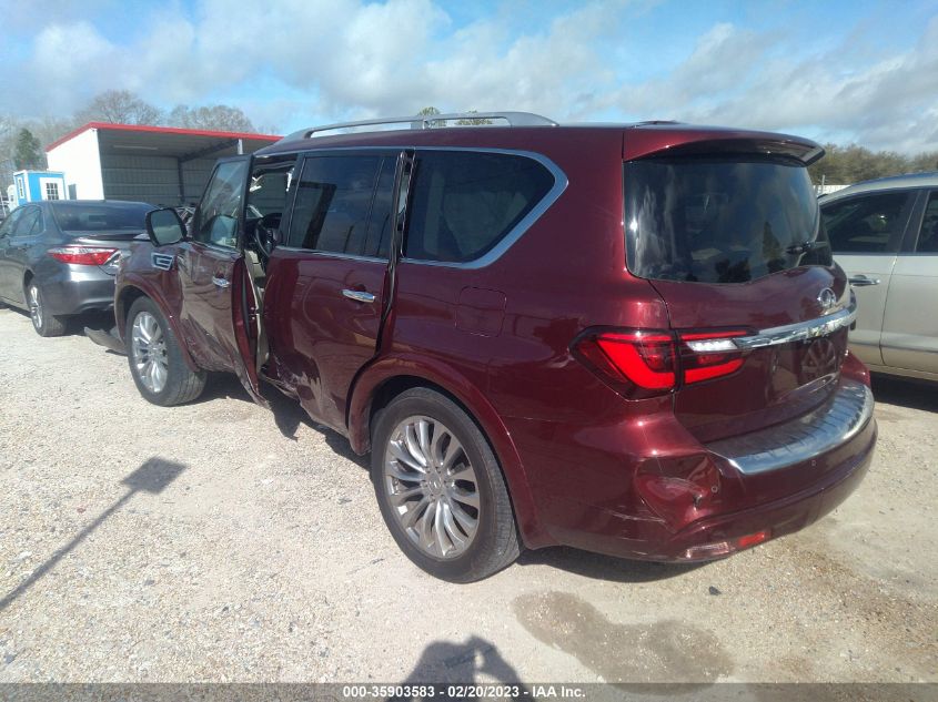 2022 INFINITI QX80 LUXE VIN: JN8AZ2AF2N9743887