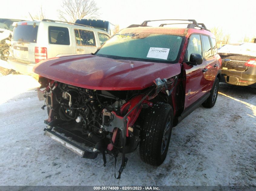 2021 FORD BRONCO SPORT BIG BEND VIN: 3FMCR9B66MRA49634
