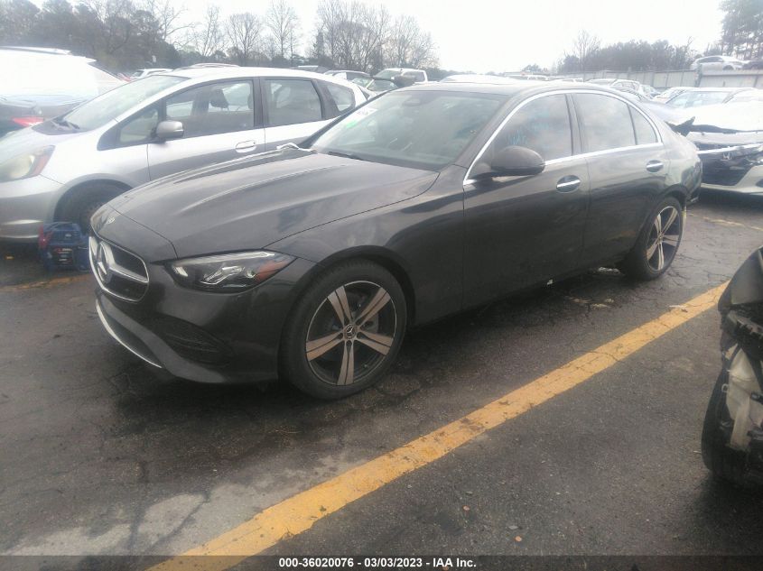 2022 MERCEDES-BENZ C-CLASS C 300 VIN: W1KAF4GB5NR015443